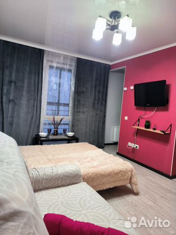 

Квартира-студия, 32 м², 2 кровати