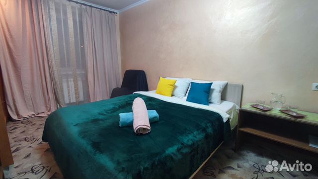

1-к. квартира, 39 м², 2 кровати