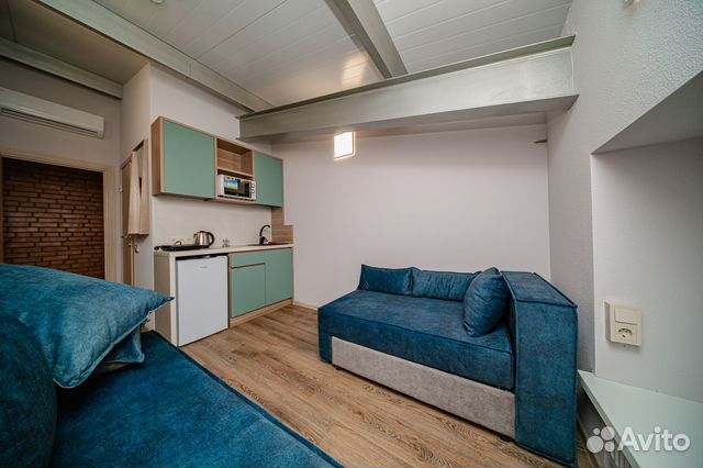 

Квартира-студия в апарт-отеле, 12,1 м², 2 кровати
