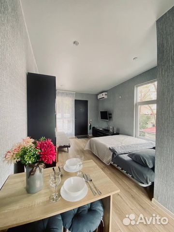 

Квартира-студия, 25 м², 2 кровати