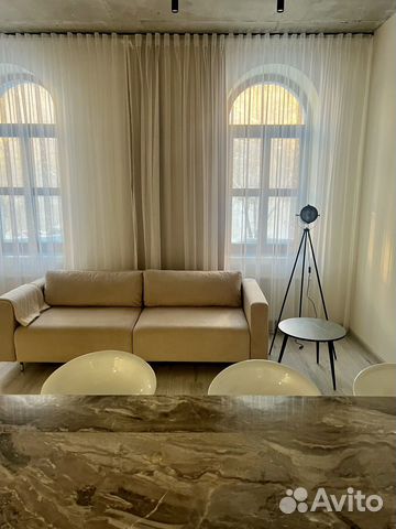 

Квартира-студия, 50 м², 2 кровати