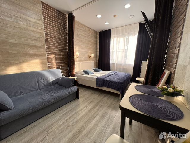 

Квартира-студия, 25 м², 2 кровати