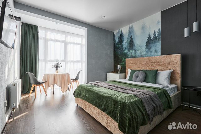

Квартира-студия, 25 м², 1 кровать