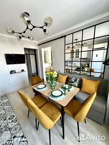 

1-к. квартира, 34 м², 2 кровати