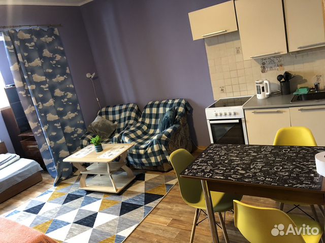 

Квартира-студия, 32 м², 2 кровати