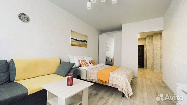 

1-к. квартира, 45 м², 2 кровати