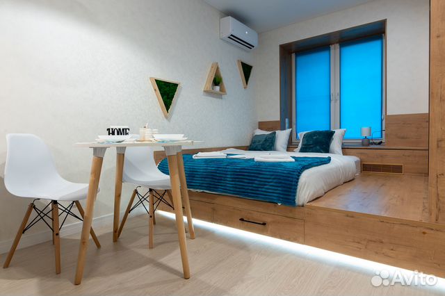 

Квартира-студия, 23 м², 1 кровать