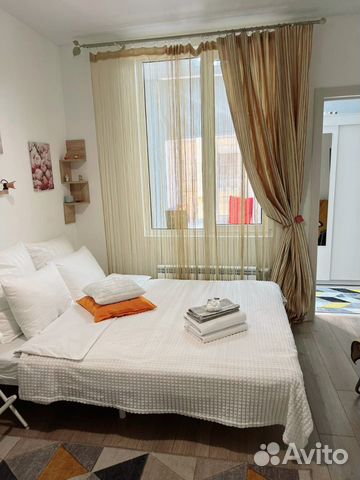 

Квартира-студия, 25 м², 2 кровати