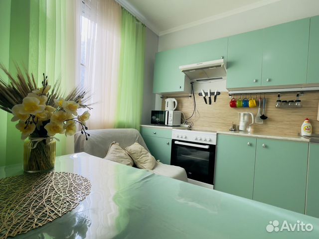 

1-к. квартира, 38,5 м², 3 кровати