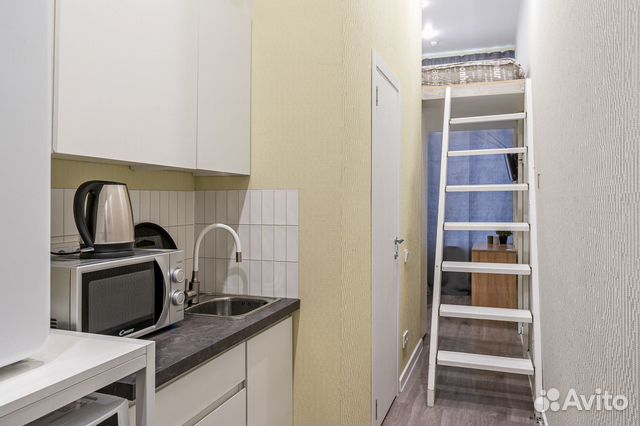 

1-к. квартира, 21 м², 2 кровати