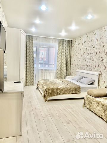 

1-к. квартира, 46,4 м², 2 кровати