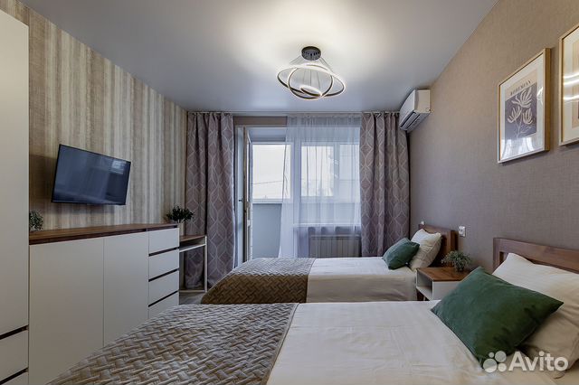 

1-к. квартира, 35 м², 4 кровати