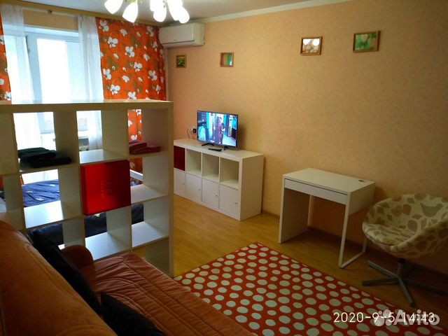 

1-к. квартира, 36 м², 2 кровати