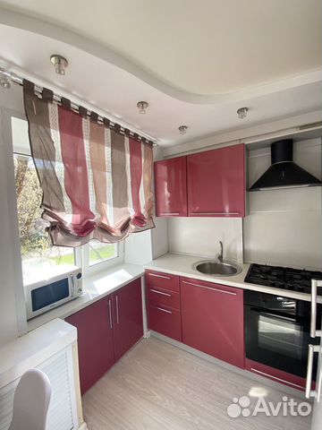 

1-к. квартира, 34 м², 2 кровати