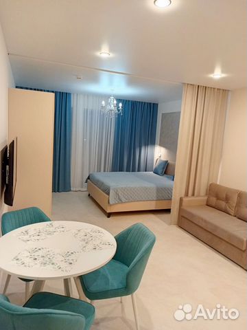 

Квартира-студия, 36 м², 2 кровати