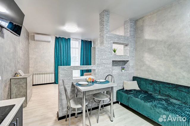 

Квартира-студия, 31 м², 2 кровати