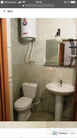 

1-к. квартира, 30 м², 2 кровати