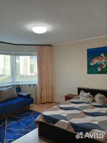 

1-к. квартира, 38 м², 2 кровати