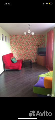 

1-к. квартира, 60 м², 2 кровати