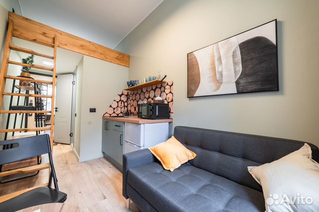 

Квартира-студия, 15 м², 1 кровать