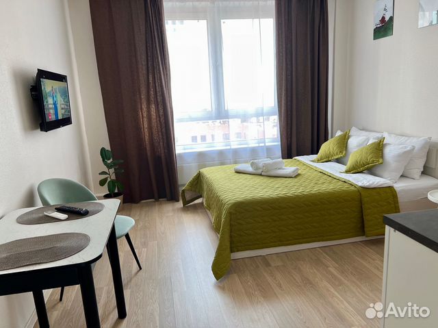 

Квартира-студия, 23 м², 1 кровать