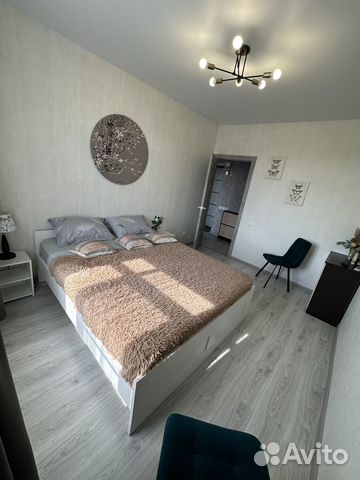 

1-к. квартира, 37 м², 2 кровати