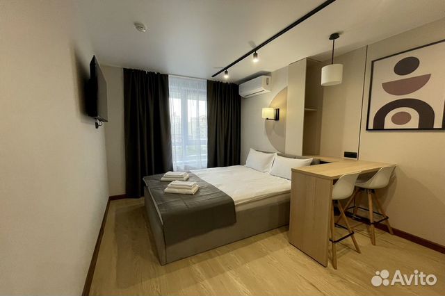 

Квартира-студия, 29 м², 1 кровать