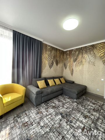 

1-к. квартира, 40 м², 2 кровати