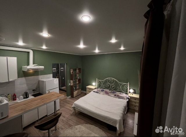 

Квартира-студия, 27 м², 2 кровати