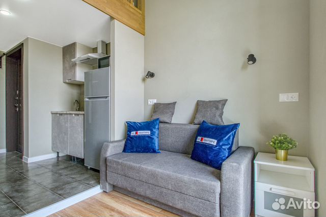 

Квартира-студия, 20 м², 2 кровати