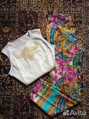 Брюки Dolce Gabbana. Шелк. Оригинал Брюки Dolce Gabbana. Шелк. Оригинал