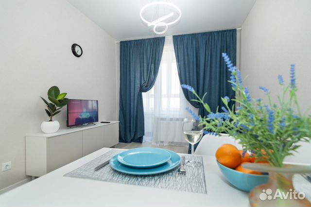 

1-к. квартира, 40 м², 2 кровати