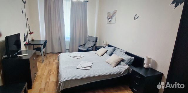 

1-к. квартира, 44 м², 1 кровать