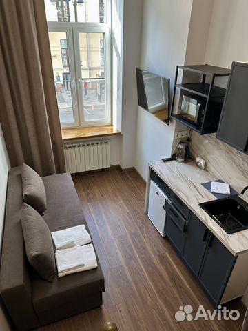 

Квартира-студия, 17 м², 2 кровати