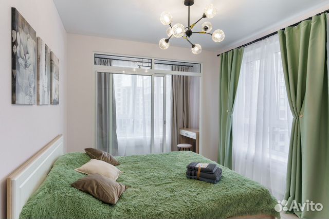 

2-к. квартира, 45 м², 2 кровати