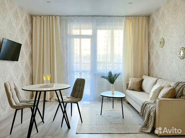

1-к. квартира, 40 м², 2 кровати