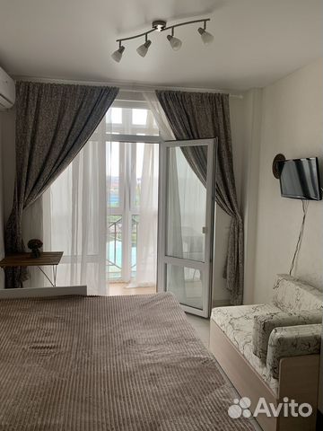 

Квартира-студия, 25 м², 2 кровати