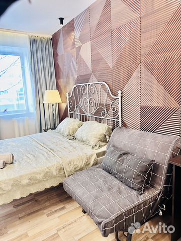 

Квартира-студия, 28 м², 2 кровати