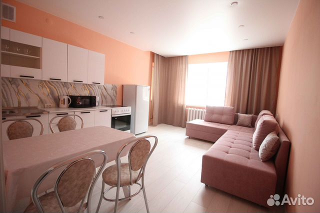 

1-к. квартира, 37 м², 2 кровати