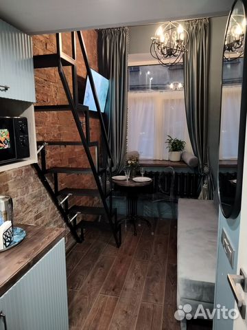 

Квартира-студия, 13 м², 2 кровати