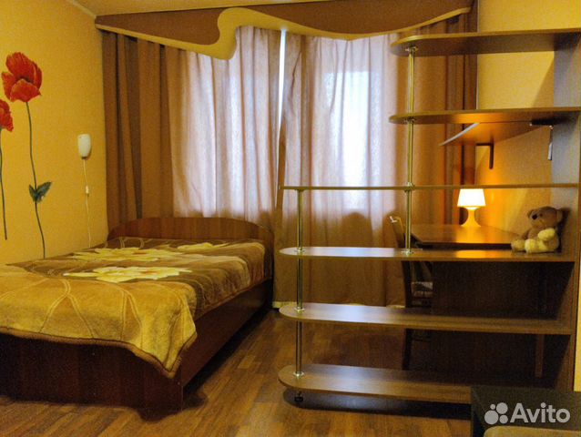 

1-к. квартира, 40 м², 2 кровати