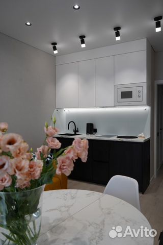 

1-к. квартира в апарт-отеле, 45 м², 2 кровати