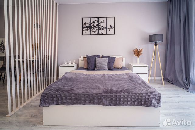 

Квартира-студия, 40 м², 2 кровати