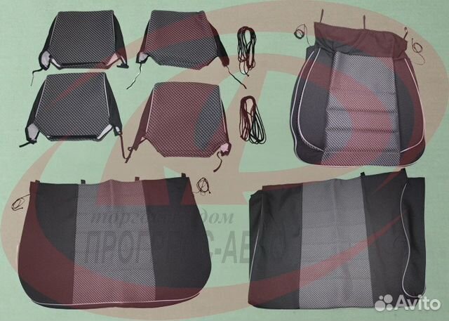 Комплект чехлов Газель Некст 7 мест