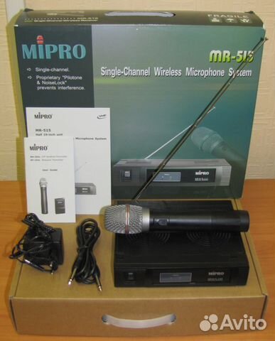 Микрофон Mipro MR-515 Вокал Радио Pro Кейскоробка