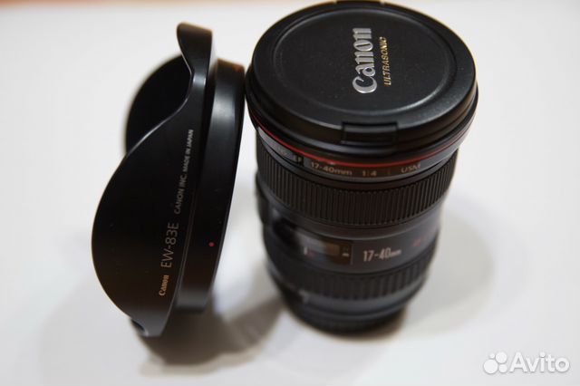 Объектив Canon EF 17-40мм f/4.0 L USM