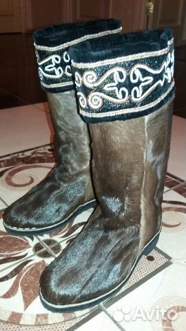 Унты натуральный олений мех 37-38 р Унты натуральный олений мех 37-38 р