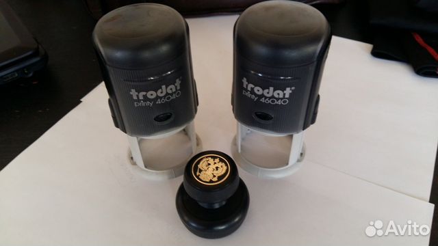 Оснастки (3шт.) для круглой печати Trodat