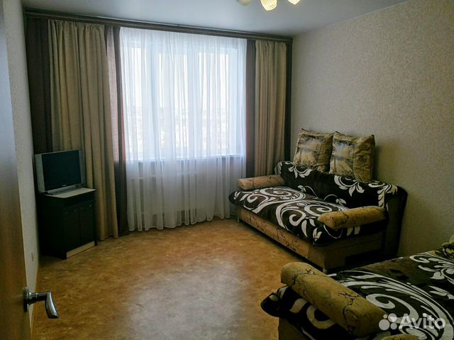 

1-к. квартира, 42 м², 2 кровати