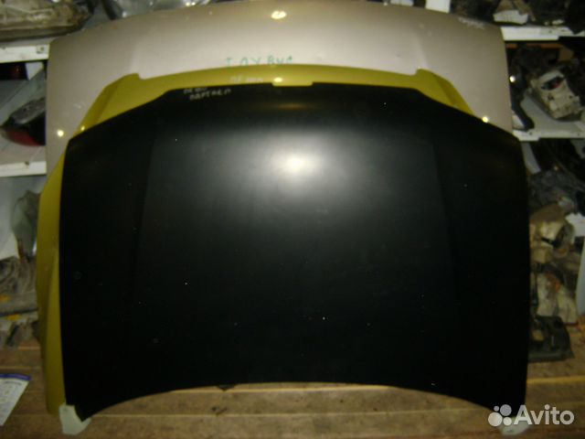 Капот Пежо Партнер Peugeot Partner черный